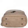 BEE BAG Modny Plecaczek Damski Dolly Ciemno Beżowy
